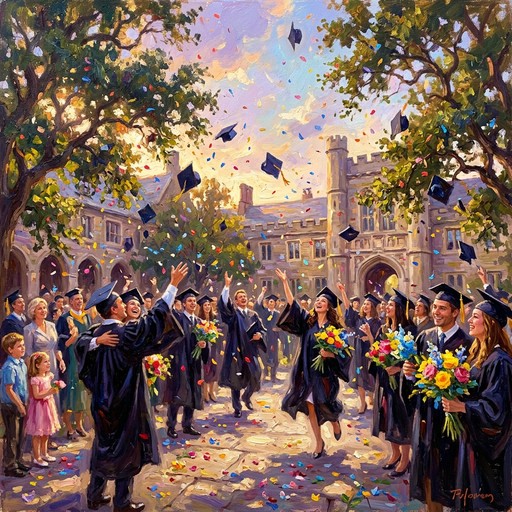 Free Graduation Under Oaks Image - Graduation, Ceremony, Campus ...
