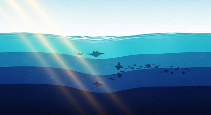 Free Underwater Blue Layers Image - Underwater, Ocean, Blue | Download ...