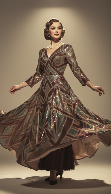 Free Art Deco Glamour Image - Vintage, Maroon, Deco | Download at StockCake