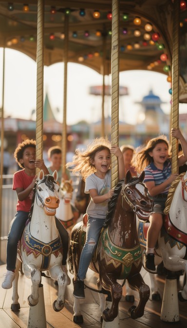 Free Carousel Joy Ride Image - Carousel, Children, Joy | Download at ...