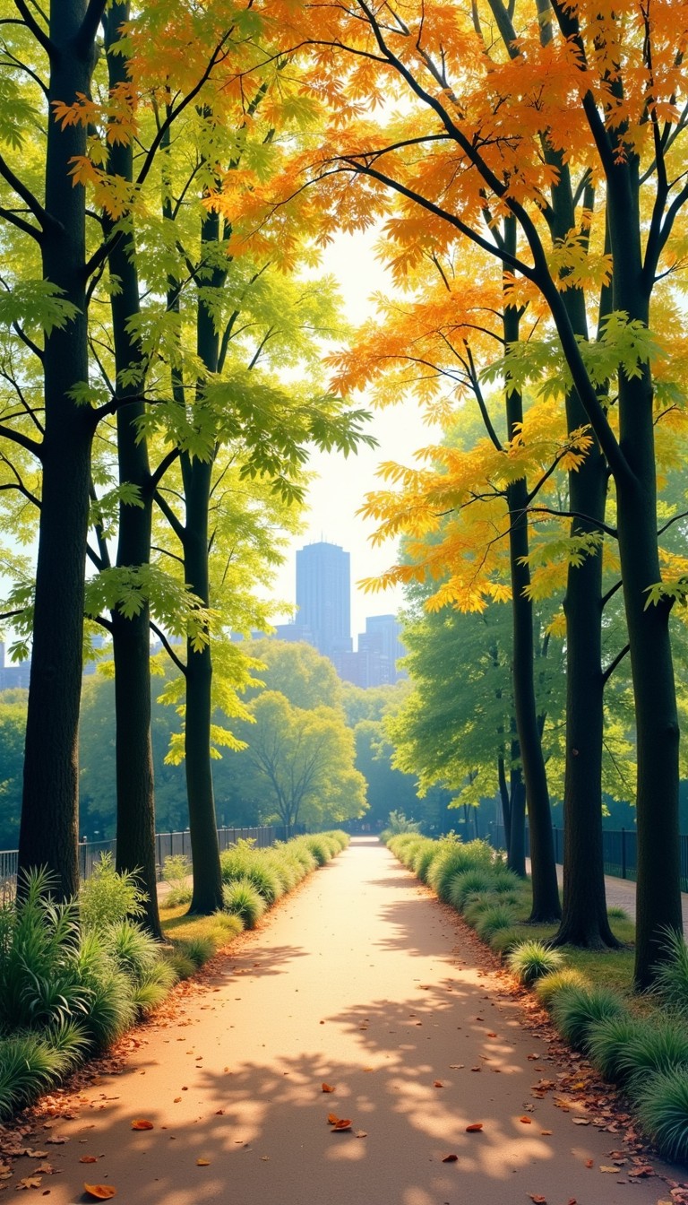 Free Autumn Park Pathway Image - Autumn, Pathway, Trees | Download at ...