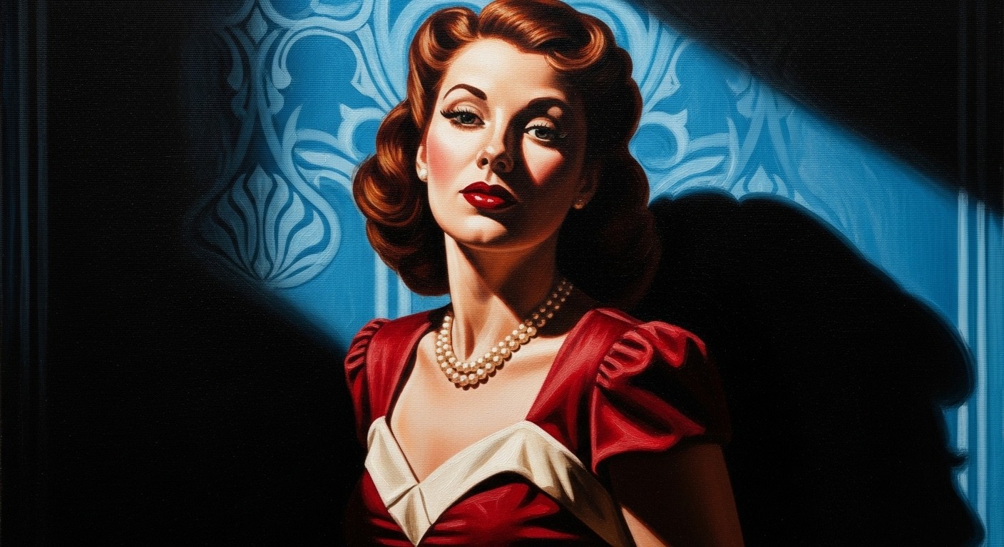 Free Vintage Glamour Portrait Photo - Painting, Vintage, Woman ...