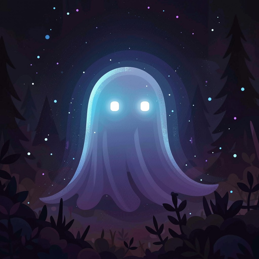 Free Glowing Pixel Ghost Image - Ghost, Phantom, Spirit | Download at ...