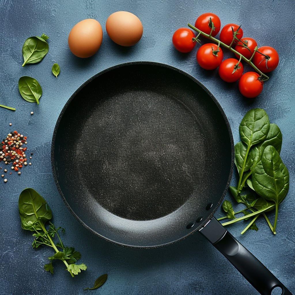 Free Cooking Prep Scene Image - Cooking, Ingredients, Frying Pan ...
