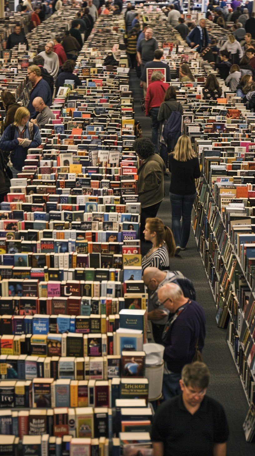 Free Book Fair Crowd Image - Books, Reading, Fair | Download at StockCake
