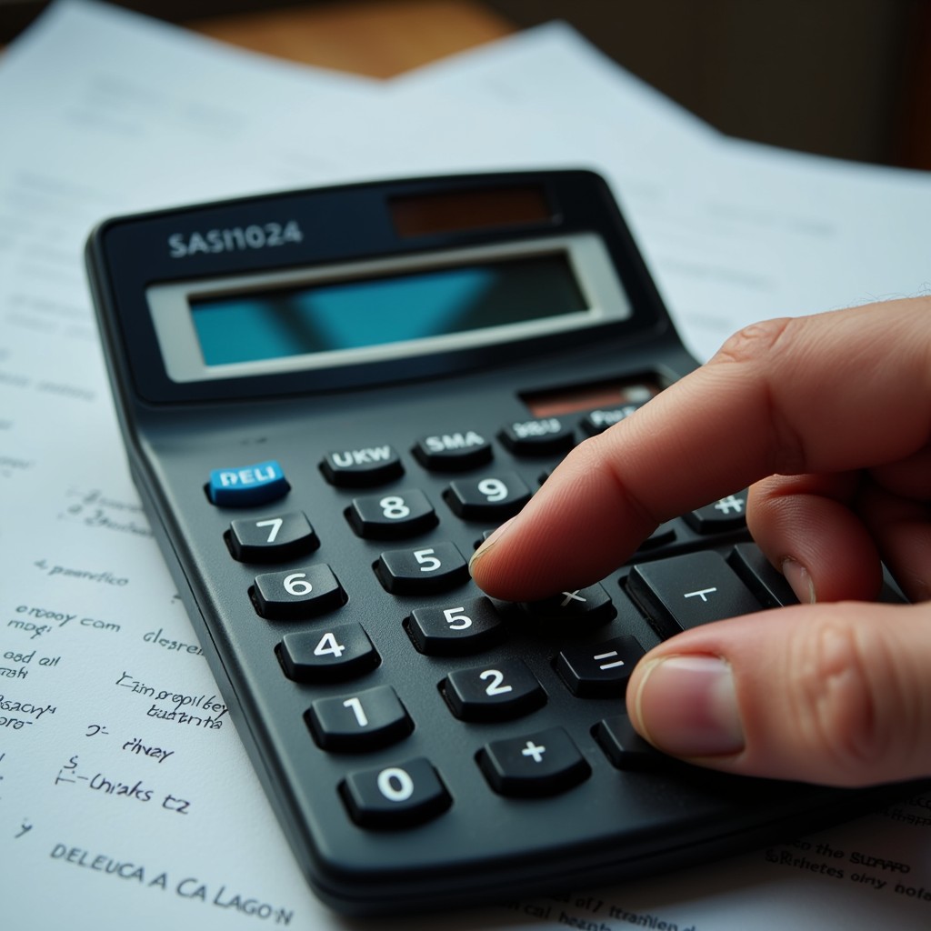 Free Calculation in progress Image - Calculator, Mathematics, Finger ...