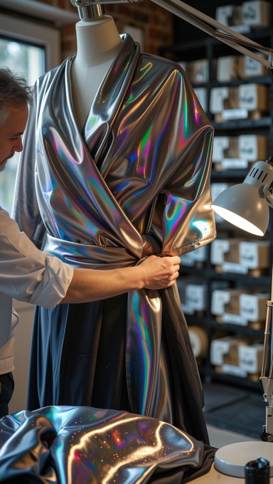Free Cosmic Fashion Creation Image - Fashion, Holographic, Atelier ...