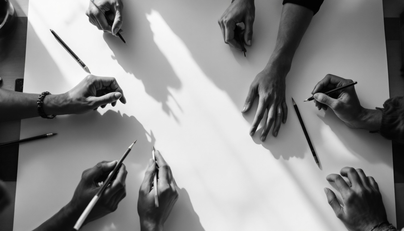 Free Hands Creating Together Image - Collaboration, Creativity, Hands ...
