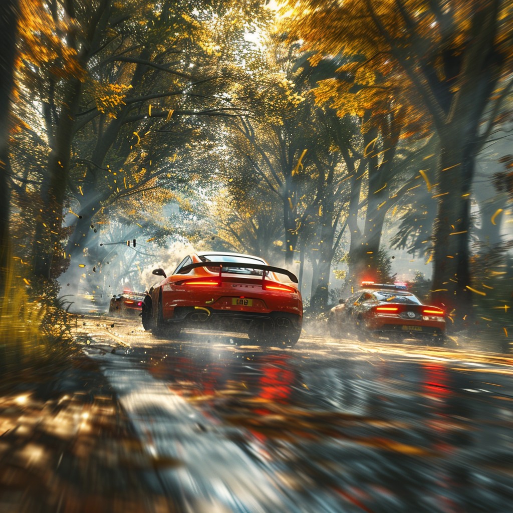 Free Autumn Racing Action Image - Autumn, Racing, Cars | Download at ...