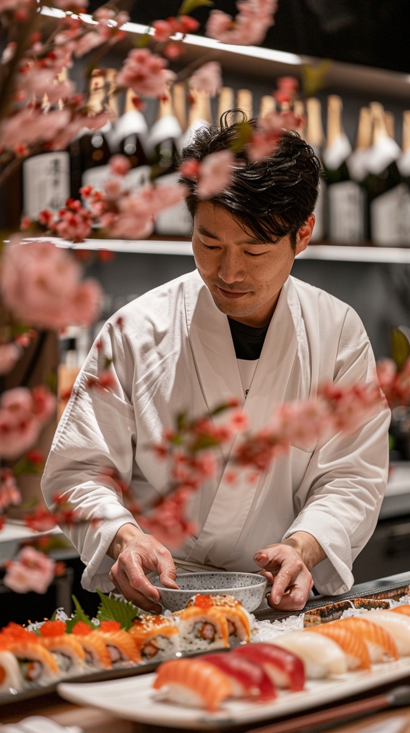 Free Sushi Chef Preparing Photo - Sushi, Chef, Restaurant | Download at ...