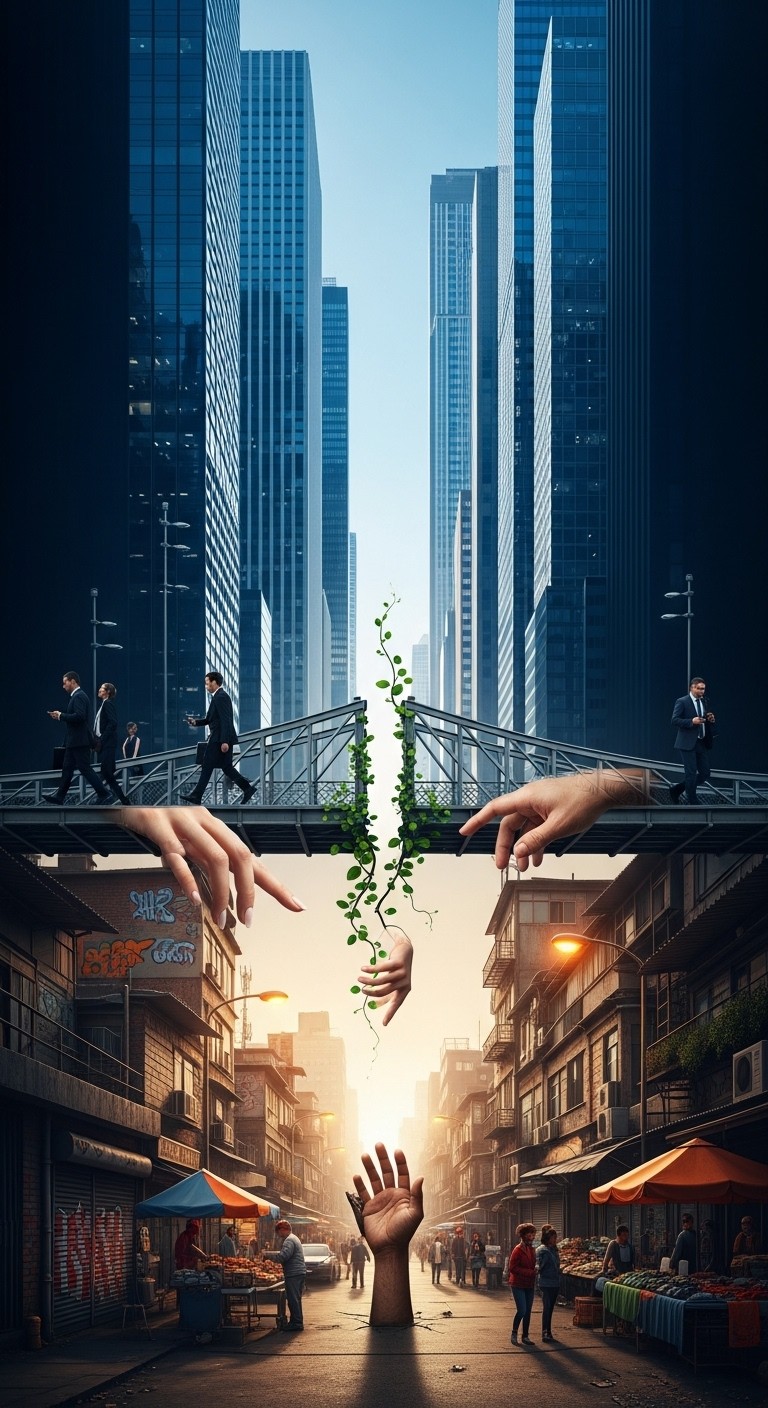 Free Divided Worlds Connected Image - Inequality, Divide, Wealth ...