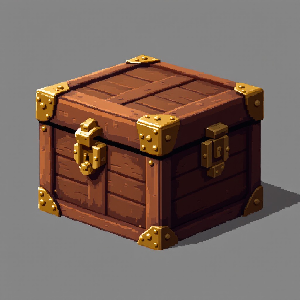 Free Treasure Chest Pixel Image - Pixel, Chest, Treasure | Download at ...