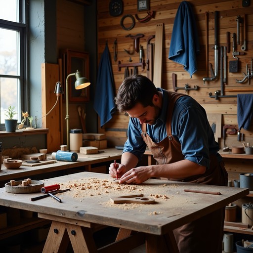 Free Woodworker Cutting Precisely Image - Woodworker, Craftsperson ...