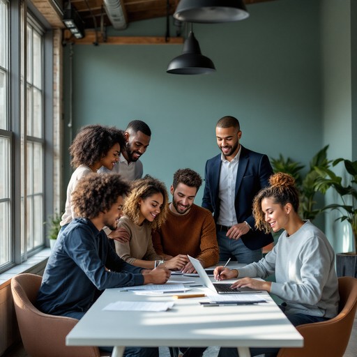 Free Collaborative Minds Unite Image - Collaboration, Teamwork, Office ...