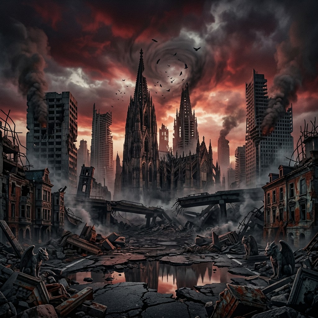 Free Apocalyptic Gothic Ruins Image - Apocalyptic, Ruins, Gothic ...