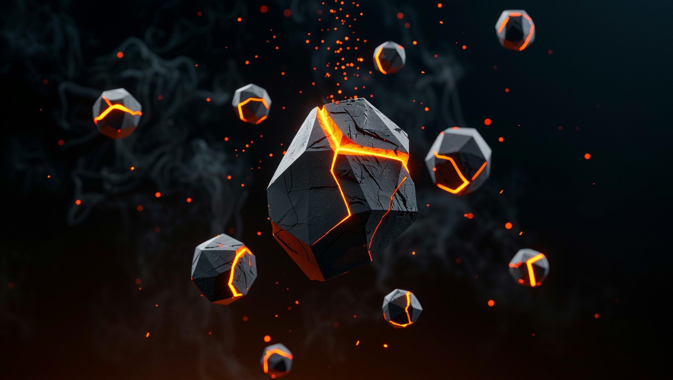Ember Abstract Free Glowing Ember Geometry Image - 3d, Abstract, Ember | Download at ...