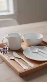 Free Morning Breakfast Serenity Image - Breakfast, Ceramic, Dishware ...
