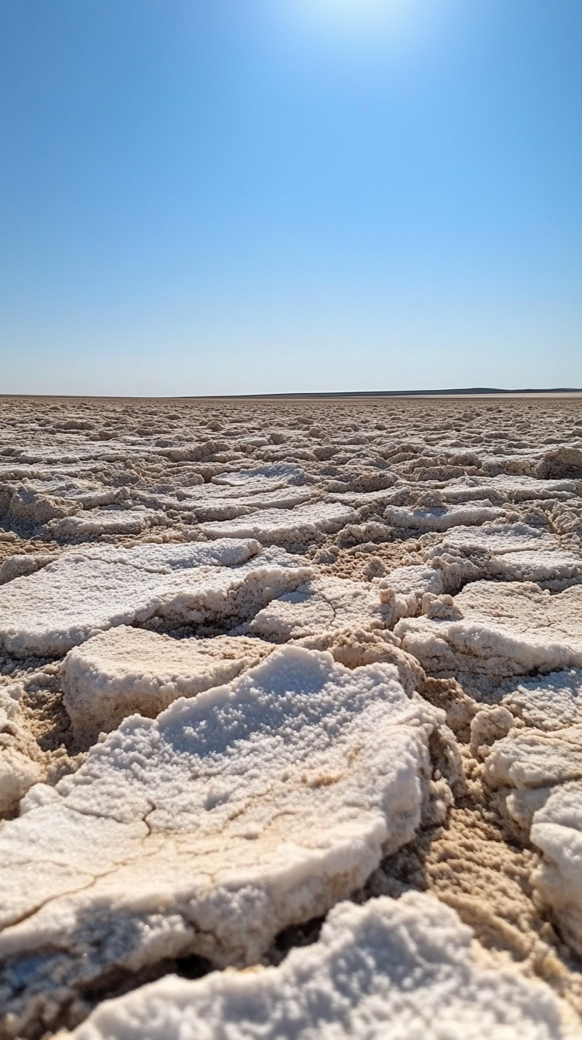 Salt Pla Free Salt flat expanse Image - Salt, Flats, Texture | Download at StockCake