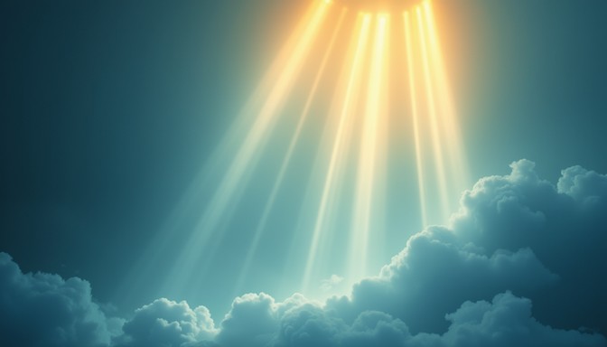 Free Divine Golden Rays Image | Download at StockCake