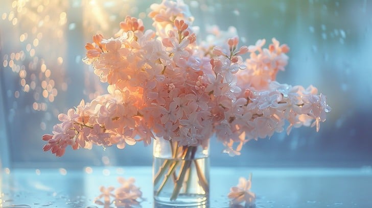 Free Blooming Window Beauty Image - Flowers, Vase, Pink | Download at ...