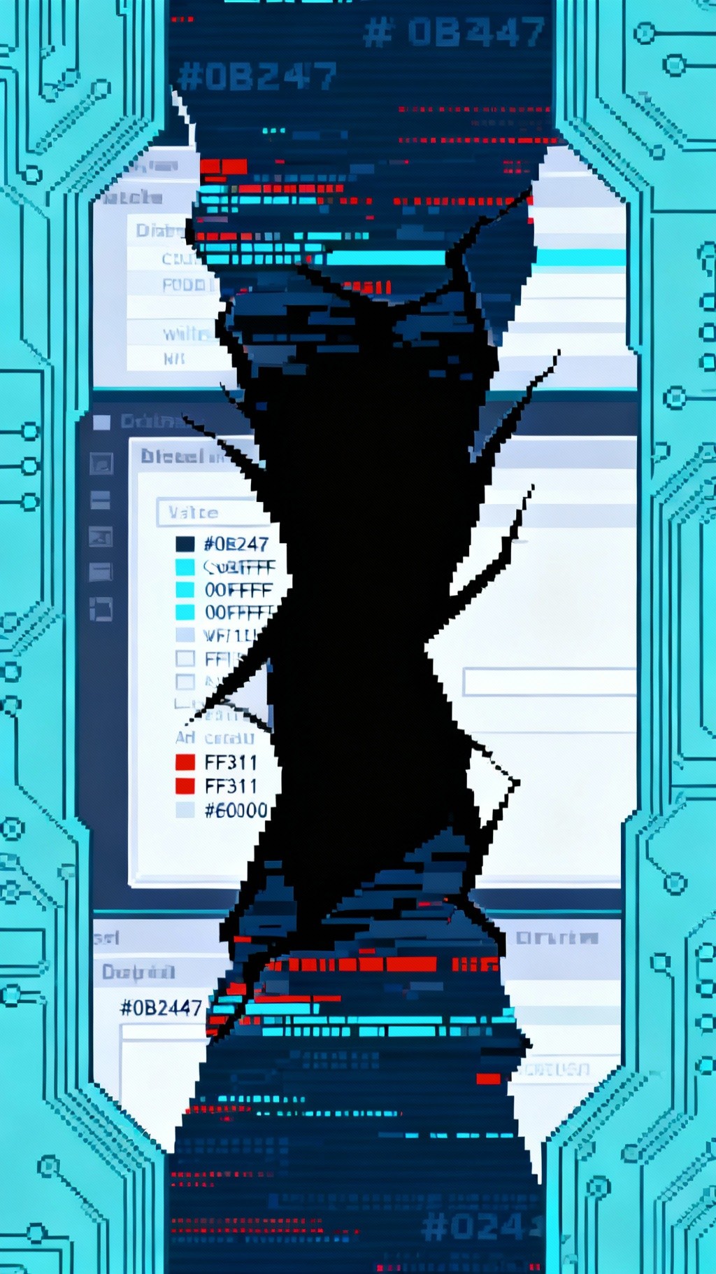 Free Digital Reality Fractures Photo - Pixel, Glitch, Cyberpunk ...