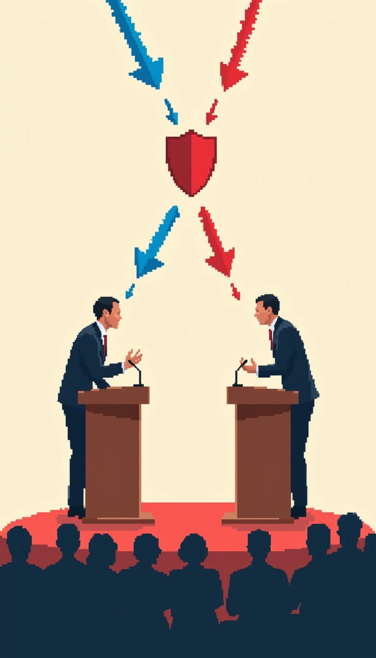 Free Arguments Clash Visually Image - Debate, Political, Arrows ...
