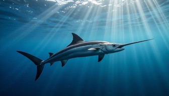Free Majestic Marlin Swimming Image - Marlin, Ocean, Underwater ...