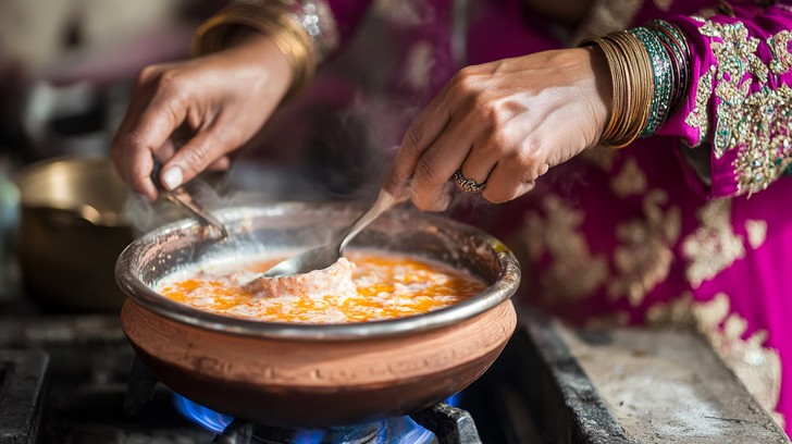 Trational Cooking Free Traditional cooking moment Image - Cooking, Traditional, Curry ...