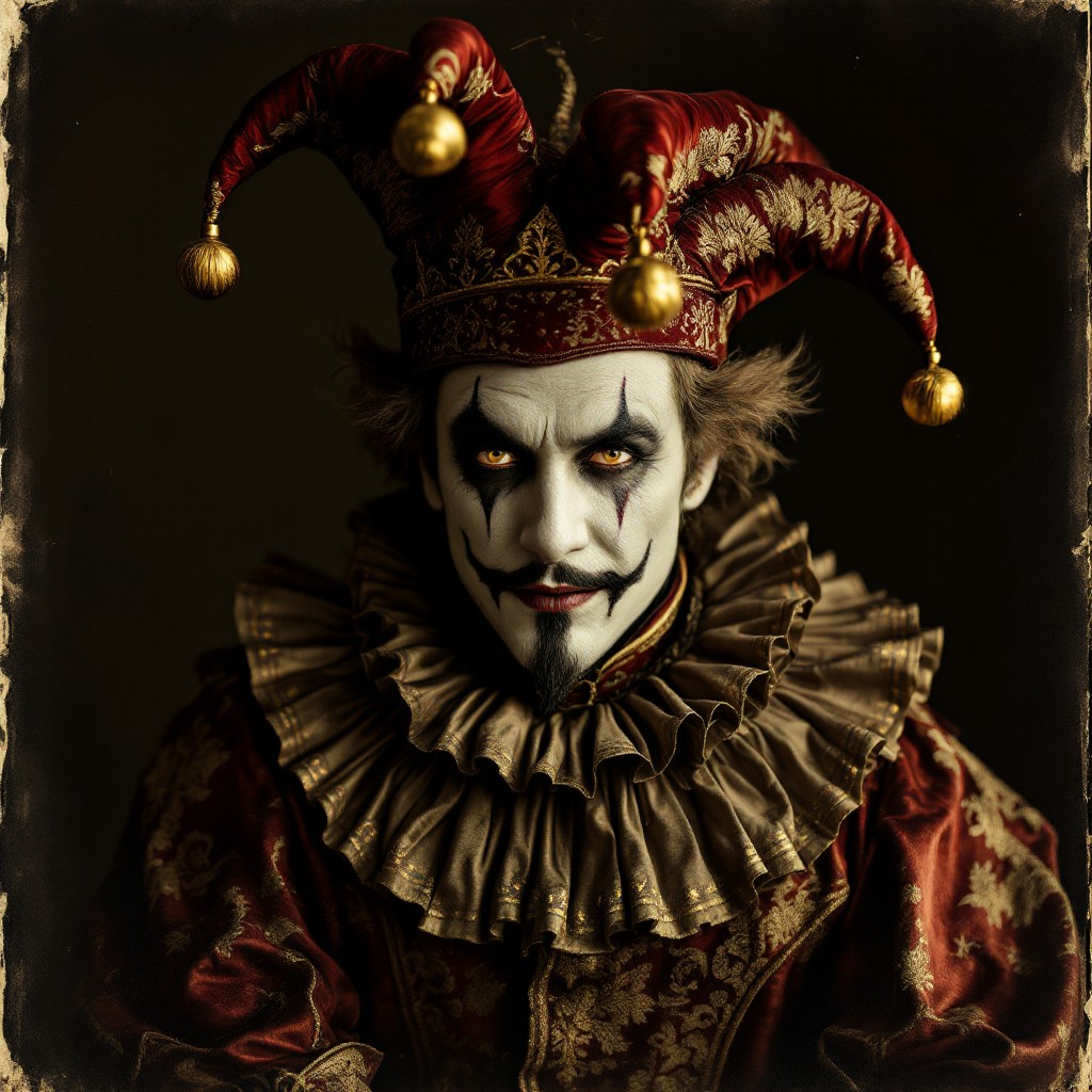 Free Mysterious Medieval Jester Image - Jester, Medieval, Theatrical ...