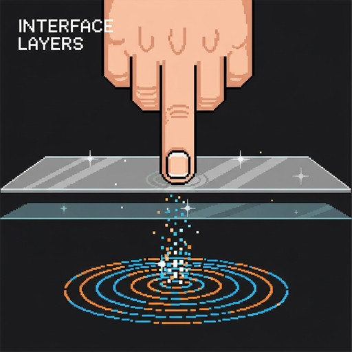 Touch Screen Image Texture Free Touch Creates Ripples Image - Interface, Touchscreen, Technology ...