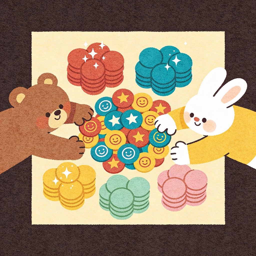 Free Sorting Colorful Tokens Image - Illustration, Educational ...