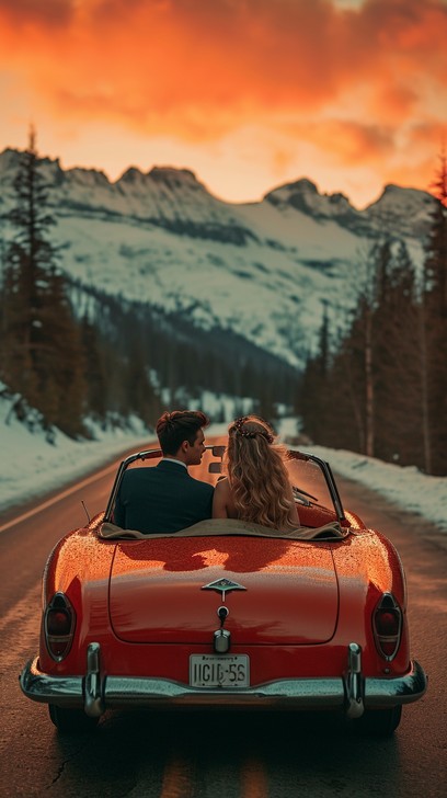Free Drive-In Romance Image | Download at StockCake