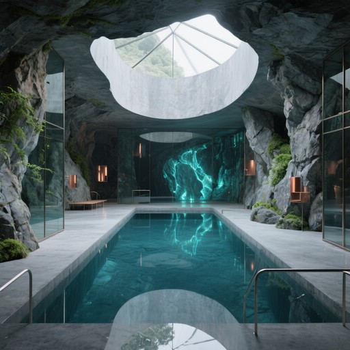 Free Underground Luxury Grotto Image - Cave, Pool, Underground ...