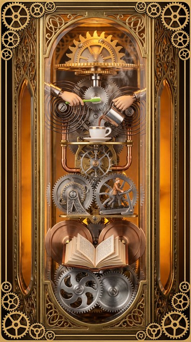Free Mechanical Life Tower Image - Steampunk, Clockwork, Gears ...