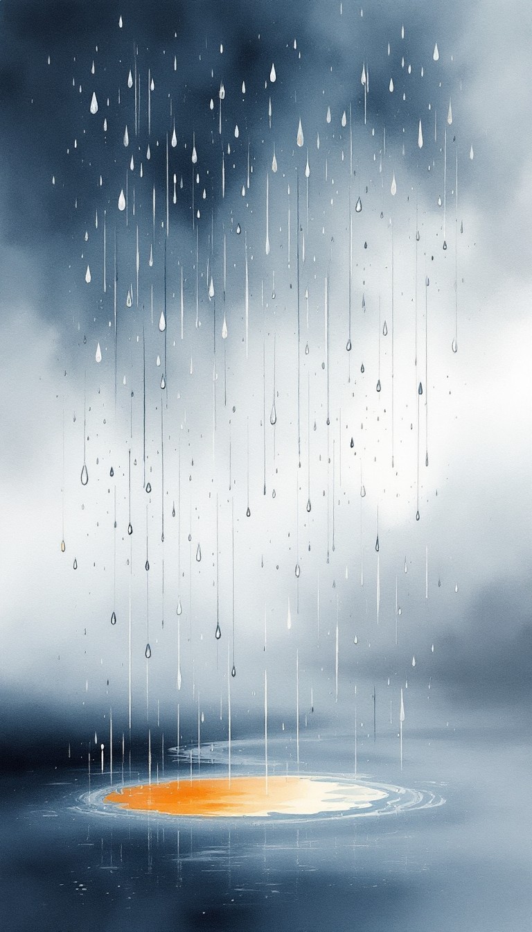 Free Rain Rhythm Art Image - Rain, Rainfall, Water | Download at StockCake