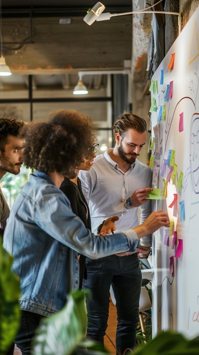 Free Team Brainstorming Session Image - Teamwork, Innovation, Office ...