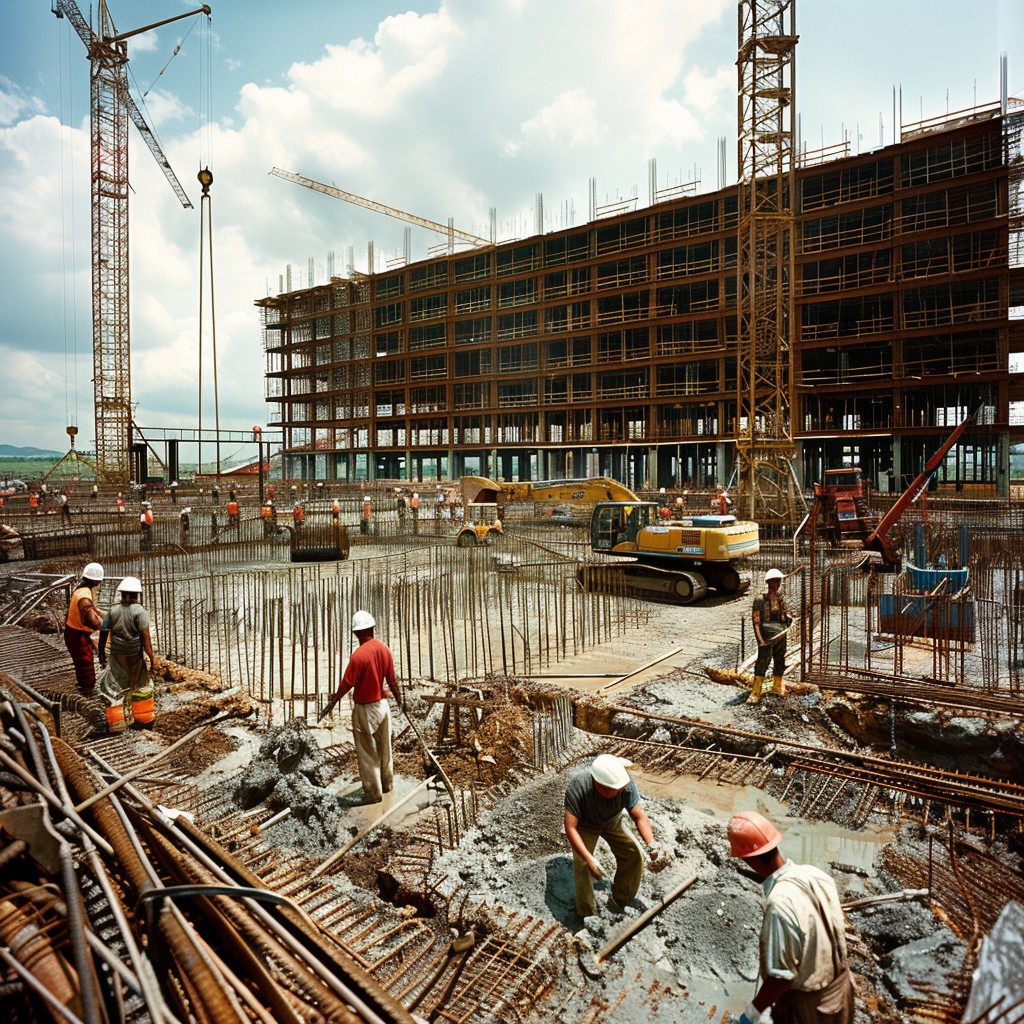 Free Construction Site Activity Image - Construction, Workers, Building ...