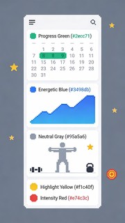 Free Training Progress Dashboard Image - Training, Fitness, Workout ...