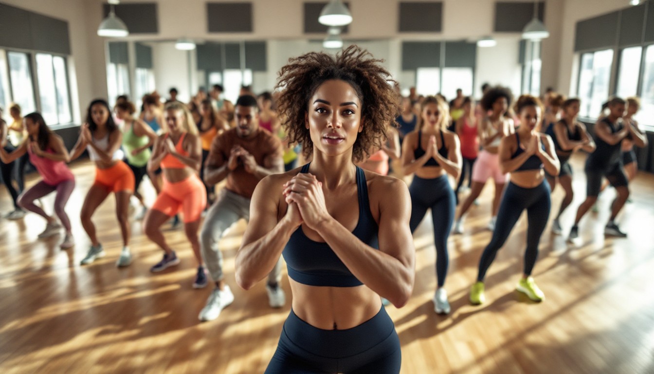Free Energetic Fitness Class Image - Fitness, Exercise, Aerobics ...