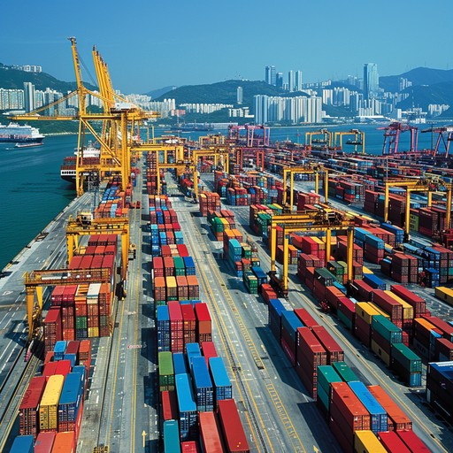Haslet Container Port Free Busy Cargo Port Image | Download at StockCake