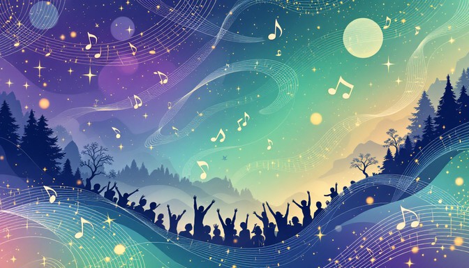 Free Music Meets Nature Image - Concert, Music, Forest | Download at ...