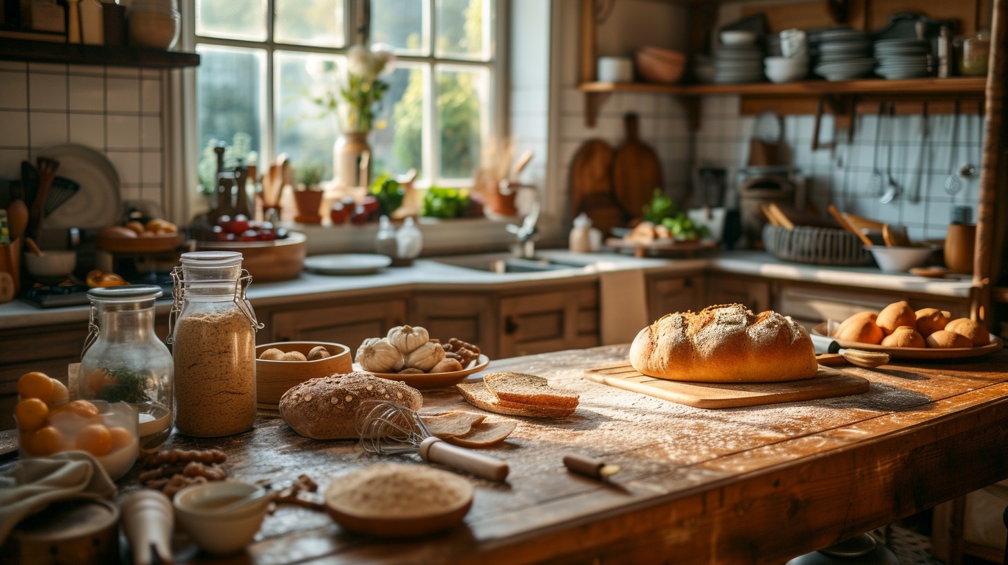 Free Rustic Baking Scene Image - Baking, Kitchen, Rustic | Download at ...