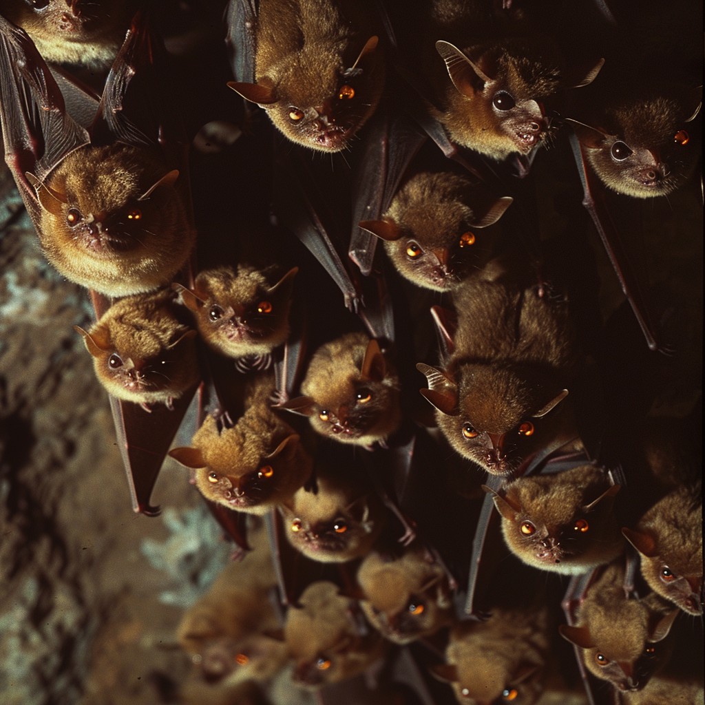 Bat Cluster Free Hanging bats cluster Image - Bats, Hanging, Cave | Download at ...