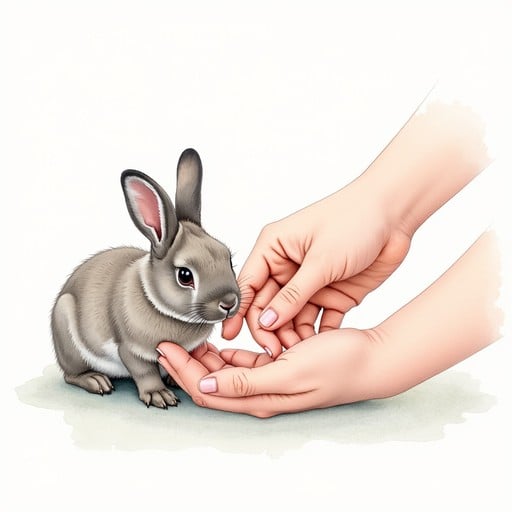 Free Gentle Rabbit Care Image | Download at StockCake