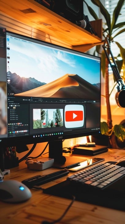 Free Creative Workstation Setup Image - Workspace, Computer, Monitors ...