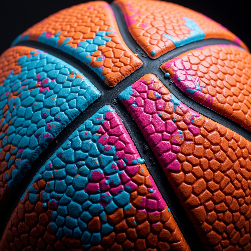 Free Colorful Basketball Texture Image - Basketball, Colorful, Texture ...