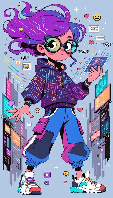 Tech Smart Girl Free Tech Girl Vibes Image - Girl, Technology, Coding | Download at ...