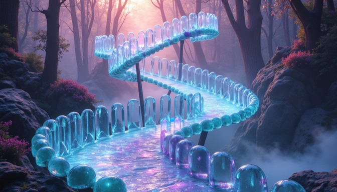 Free Enchanted Crystal Pathway Image - Crystal, Spiral, Pathway ...