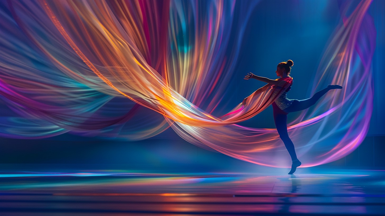 Free Dance of Colors Image - Dance, Colors, Light | Download at StockCake