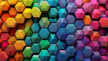 Free Colorful Geometric Pattern Image - Colorful, Geometric, Pattern ...